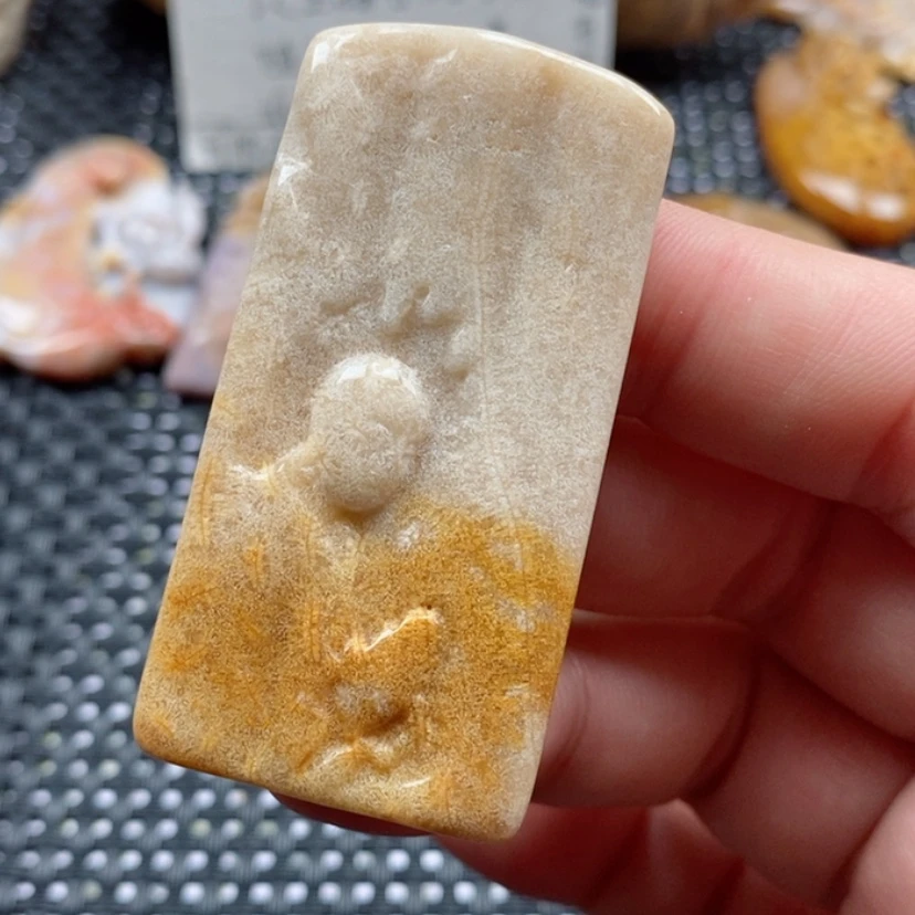 【闪购商品】硅化珊瑚（珊瑚玉）颈饰未镶嵌琯***1