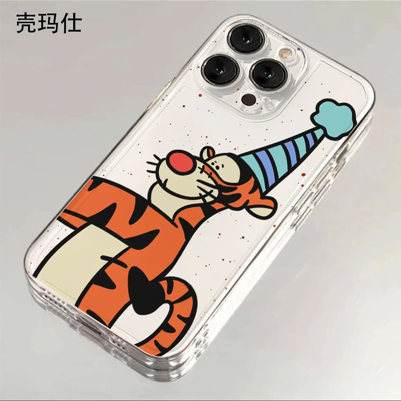 壳玛仕跳跳虎适用iphone15苹果13手机壳14promax创意12xr透11/8p7