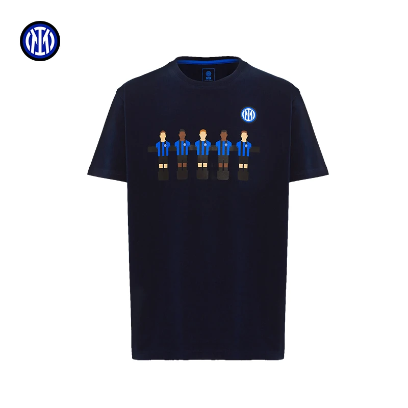FCIM/国际米兰足球俱乐部CALCIO BALILLA桌上足球系列休闲T恤夏季