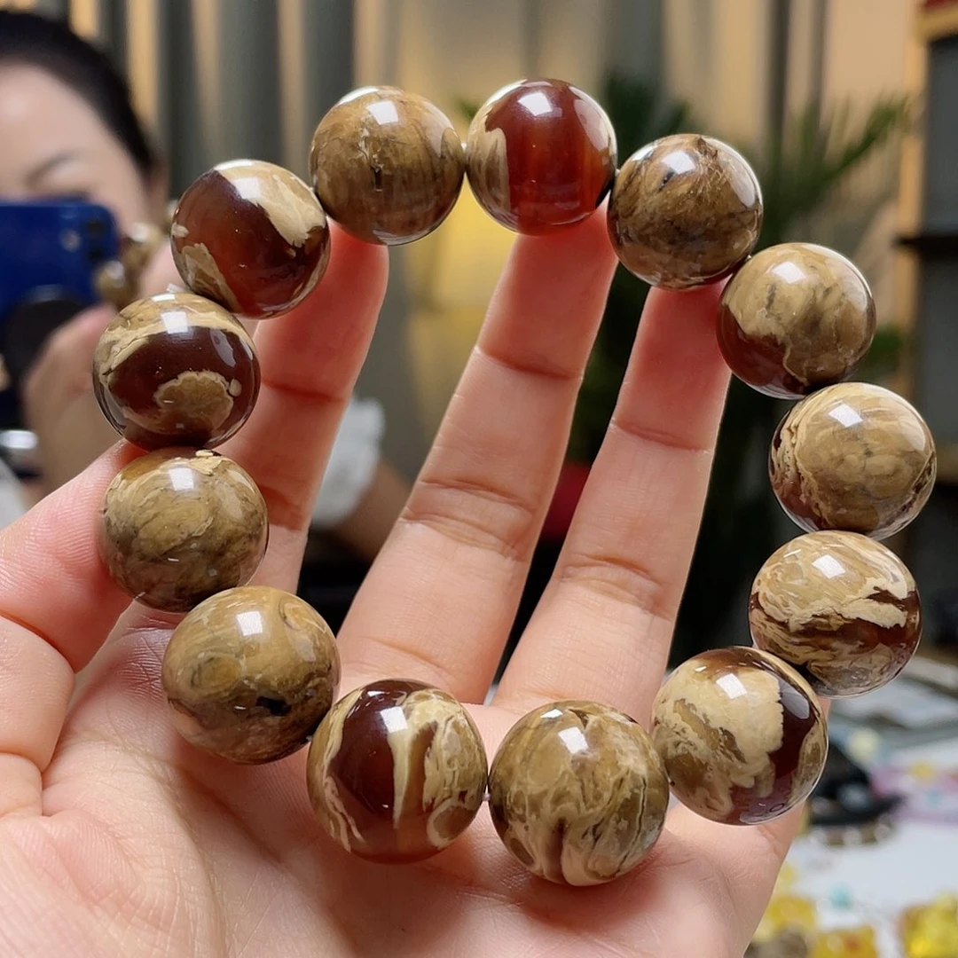 琥珀手链未镶嵌蜜蜡手串