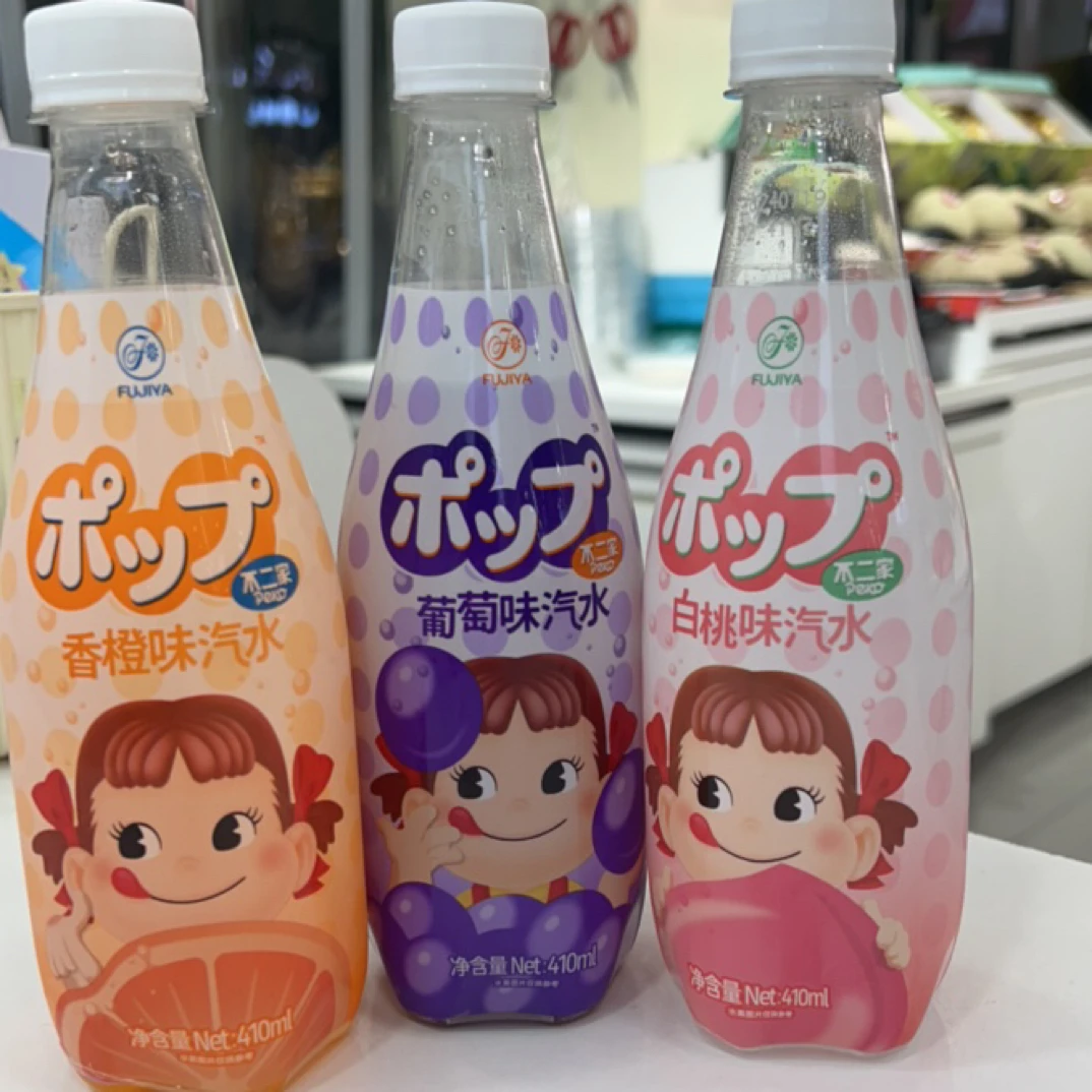 不二家汽水饮料18.9元/5瓶