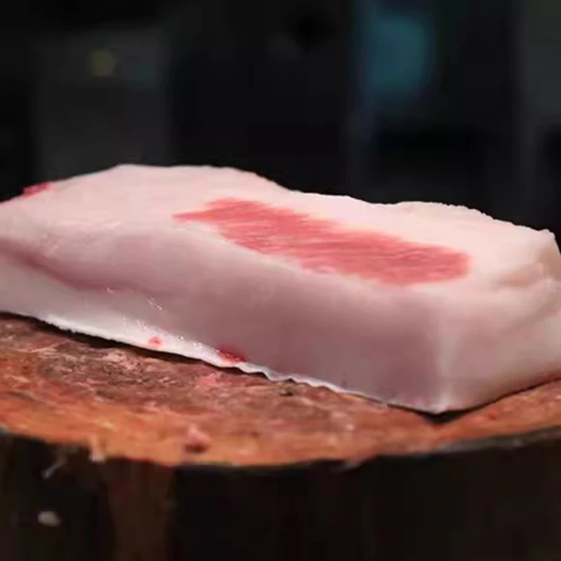 自心堂黑猪背膘油土猪肥膘油1000g