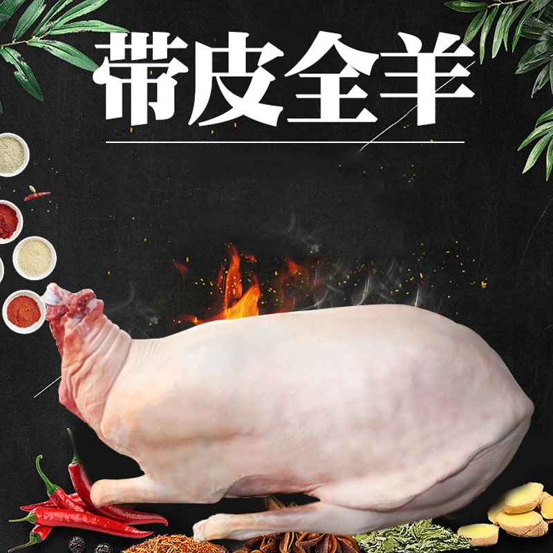 内蒙草原溜达羊 整羊/半羊(散养)5斤起 整扇 100%腿排