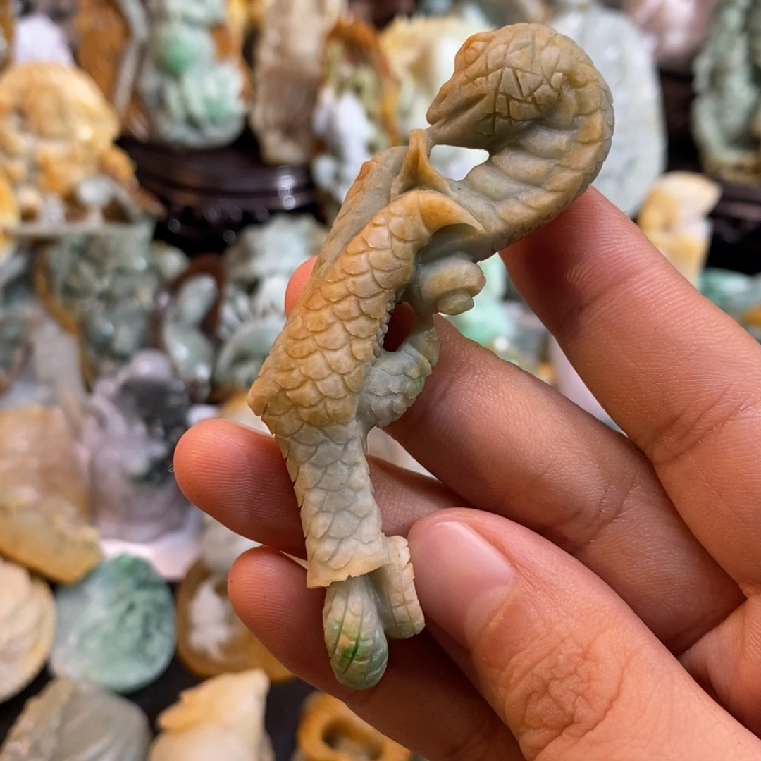定制翡翠未镶嵌郭*丰特色