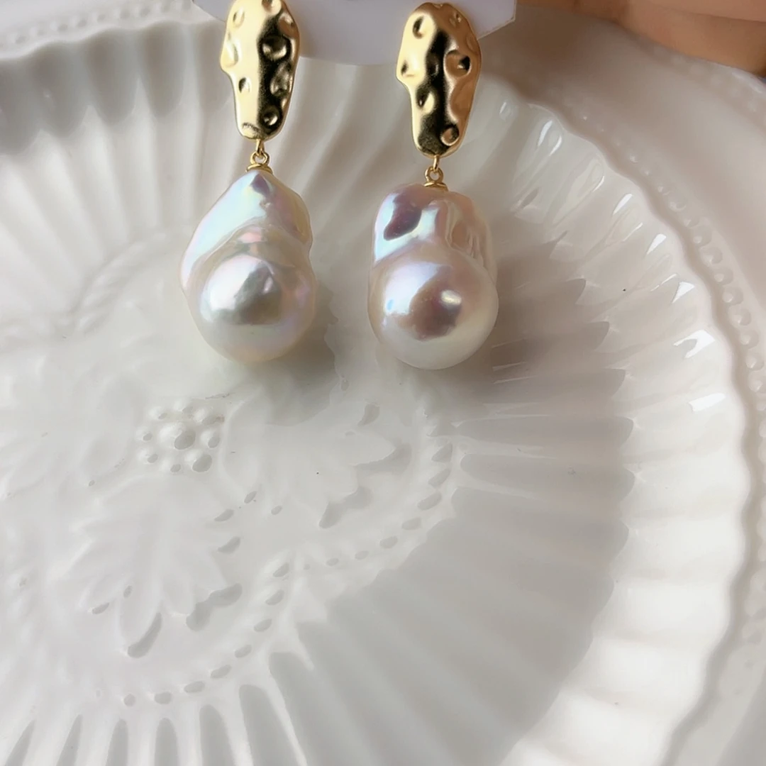 【闪购商品】淡水珍珠耳饰未镶嵌～****～