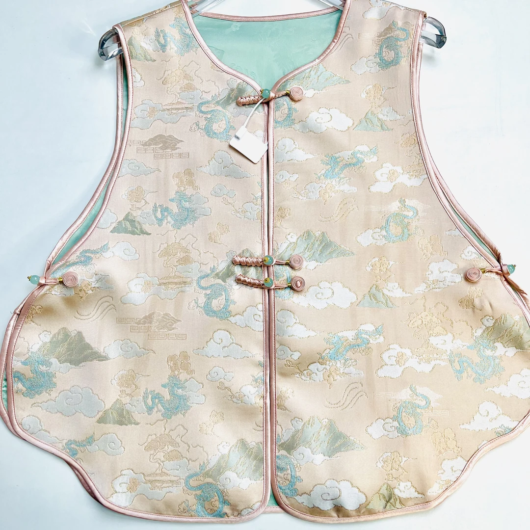 （陈陈家）新中式国风宋锦马甲