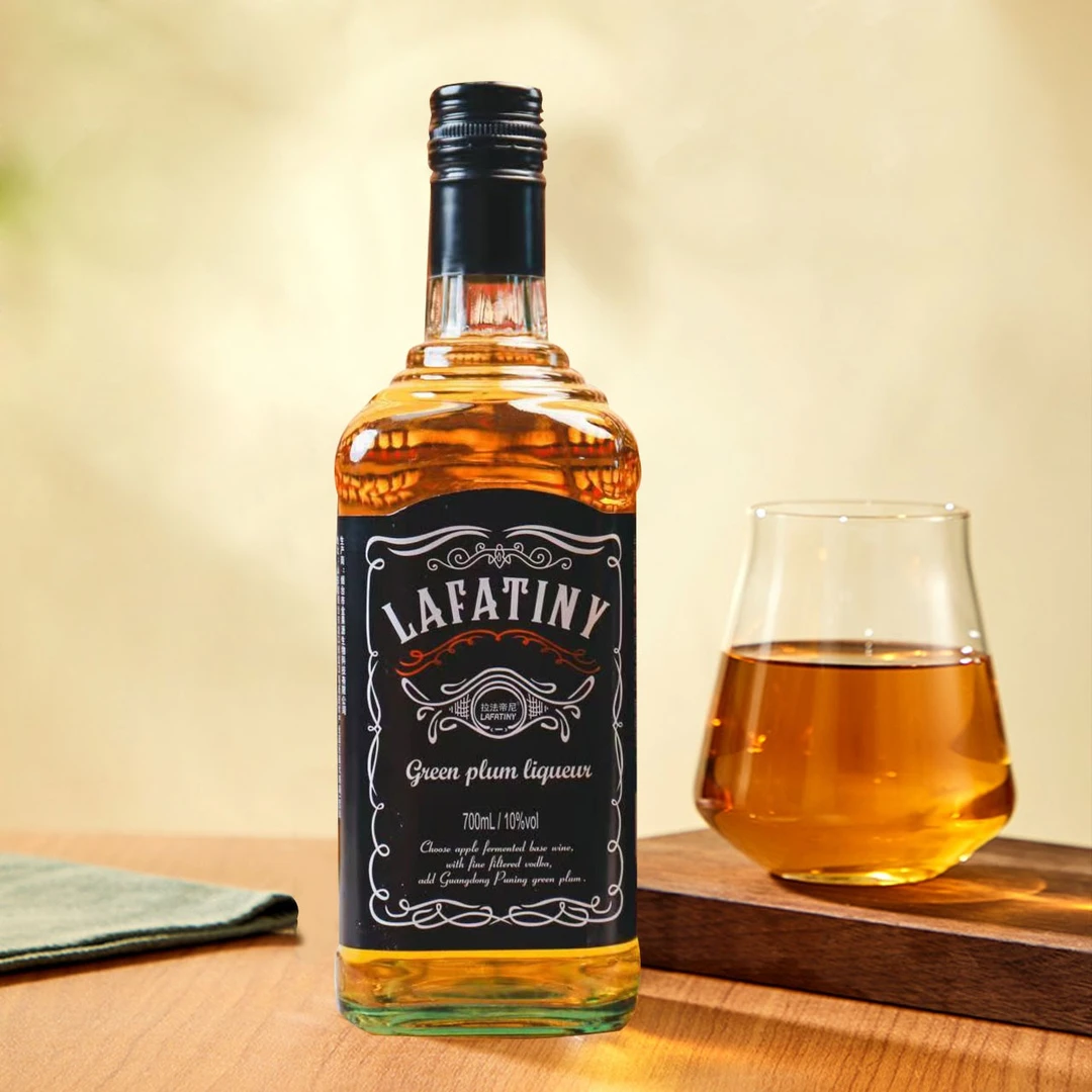 （冰镇口感更佳）半甜青梅10度酒利口酒果酒甜酒晚安酒700ml浓郁