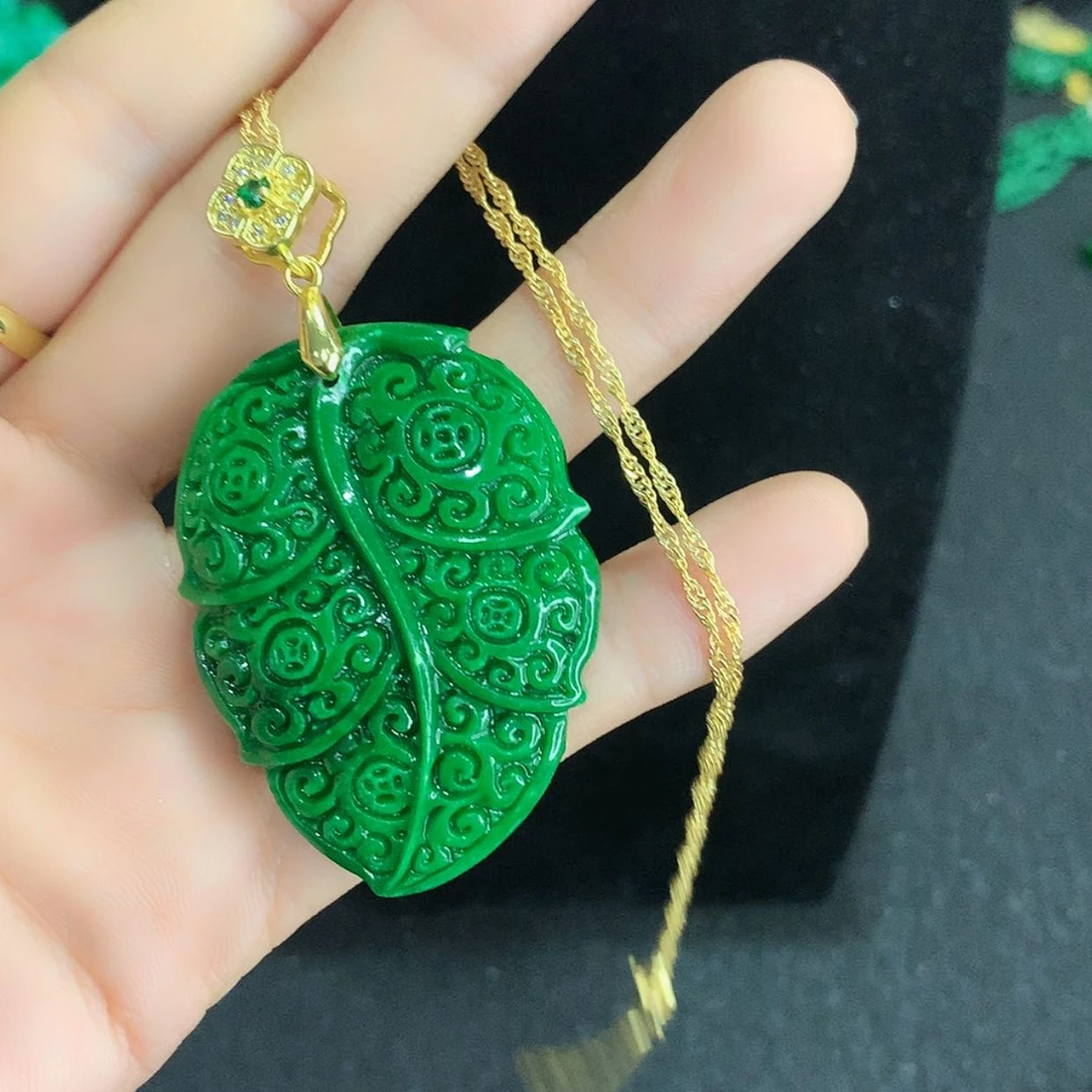【闪购商品】翡翠颈饰银S925镶嵌