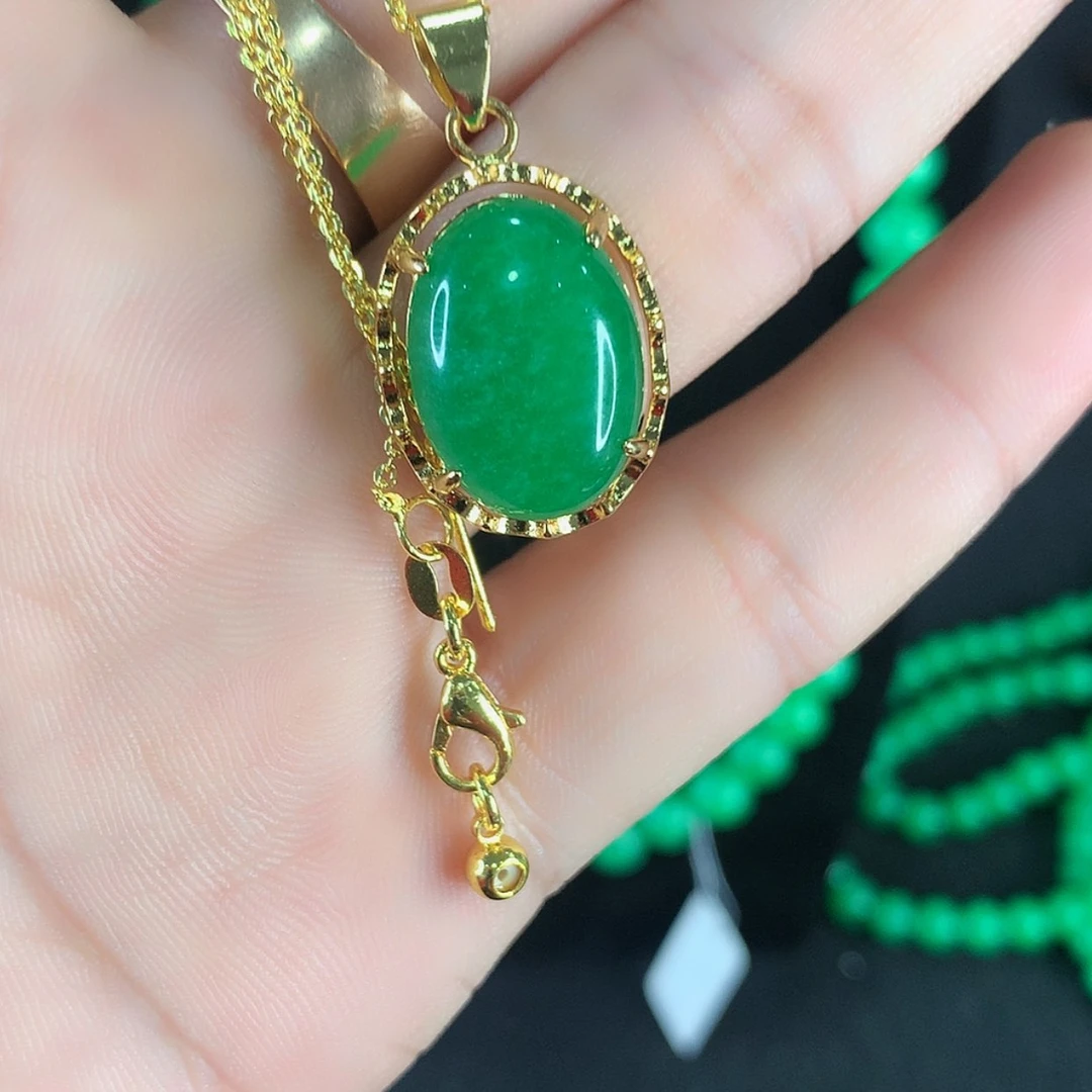 【闪购商品】翡翠耳饰未镶嵌