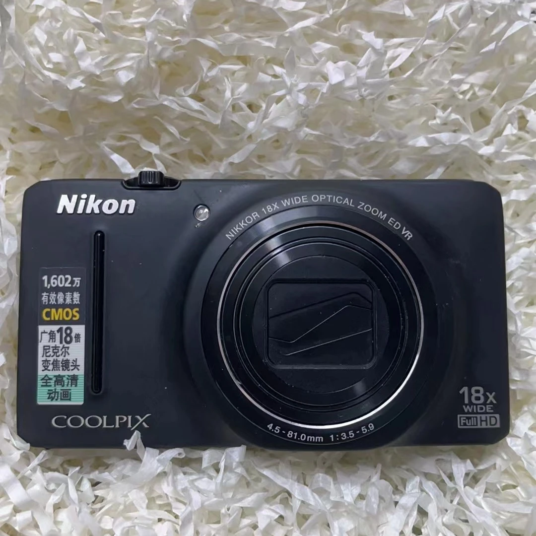 99新 Nikon/尼康 S9200黑色收藏版1602万像素18倍变焦