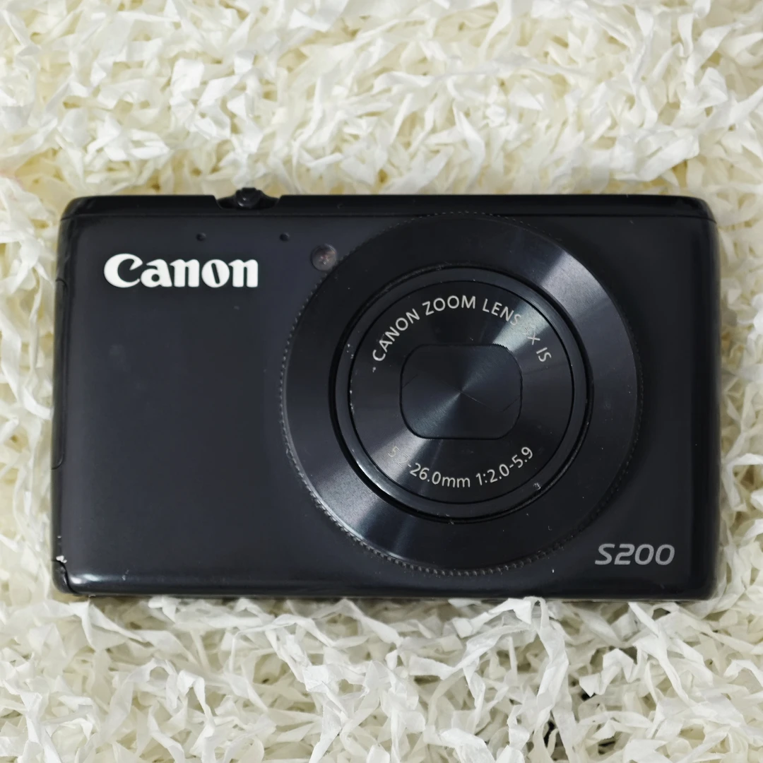 95新 Canon/佳能 S200黑色1010万像素5倍变焦