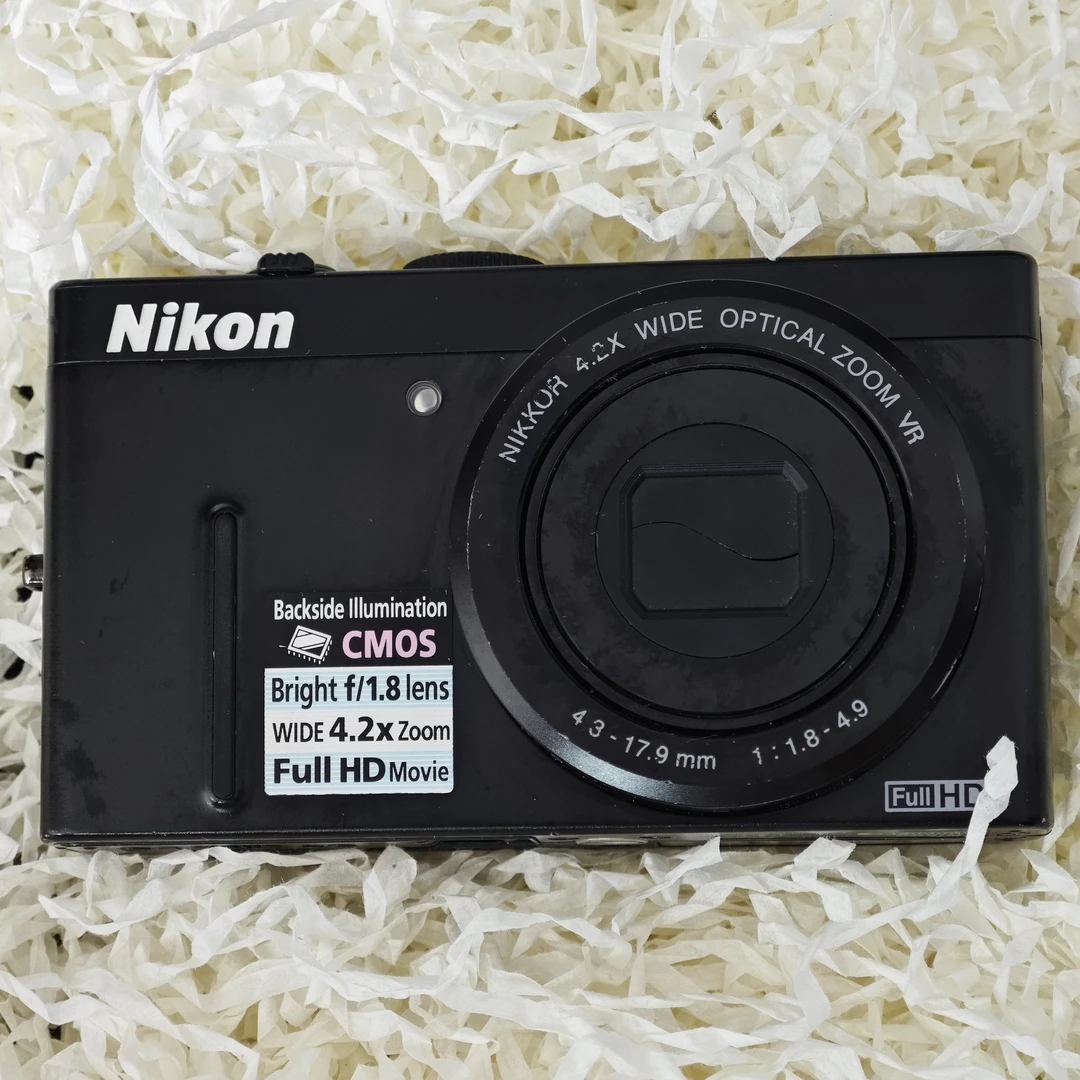 95新 Nikon/尼康 P300黑色1200万像素4.2倍变焦数码相机照相高清