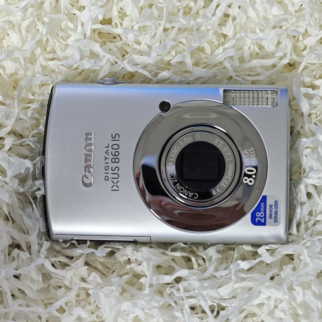 99新 Canon/佳能 佳能IXUS860银色800万像素3.8变焦