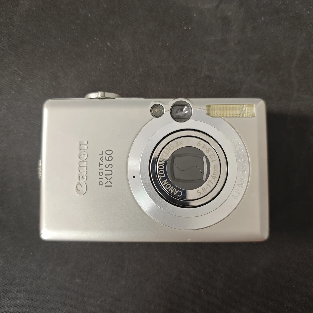 99新 Canon/佳能 佳能IXUS60银色600万像素3倍光学变焦