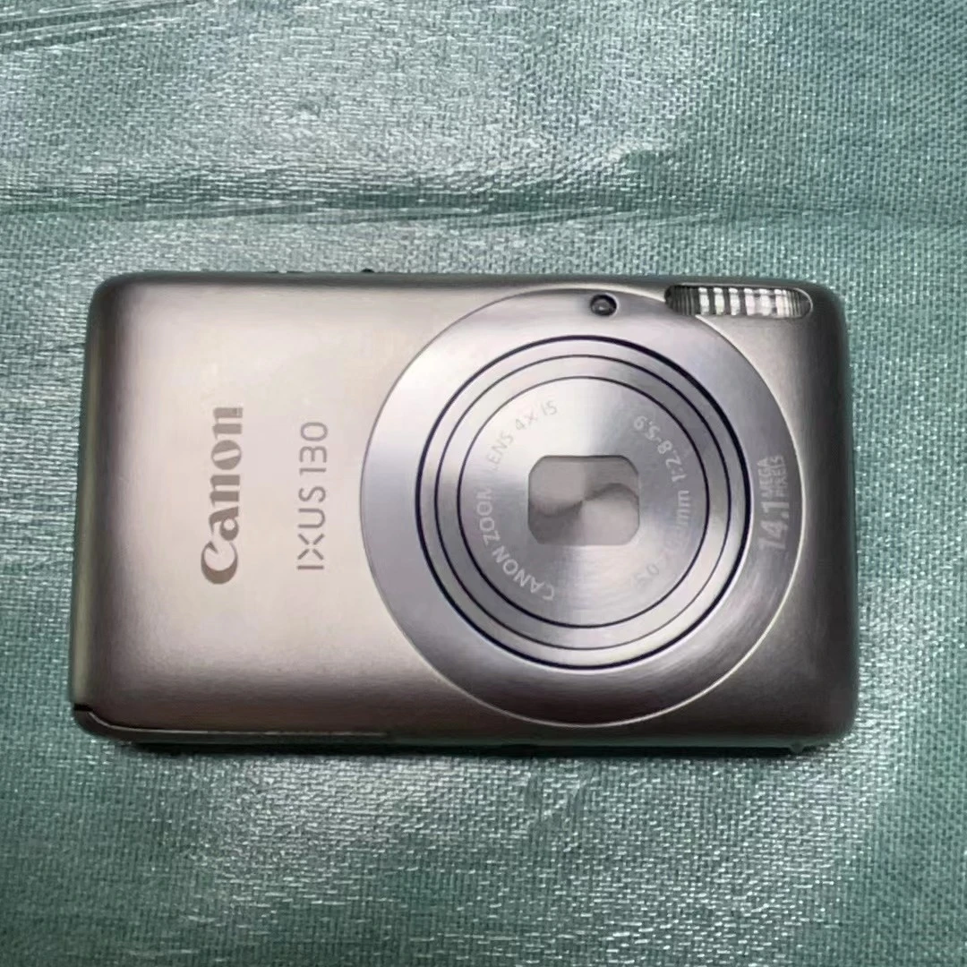 95新 Canon/佳能 IXUS130佳能玫红色|CCD机皇拍照神器 不退可换