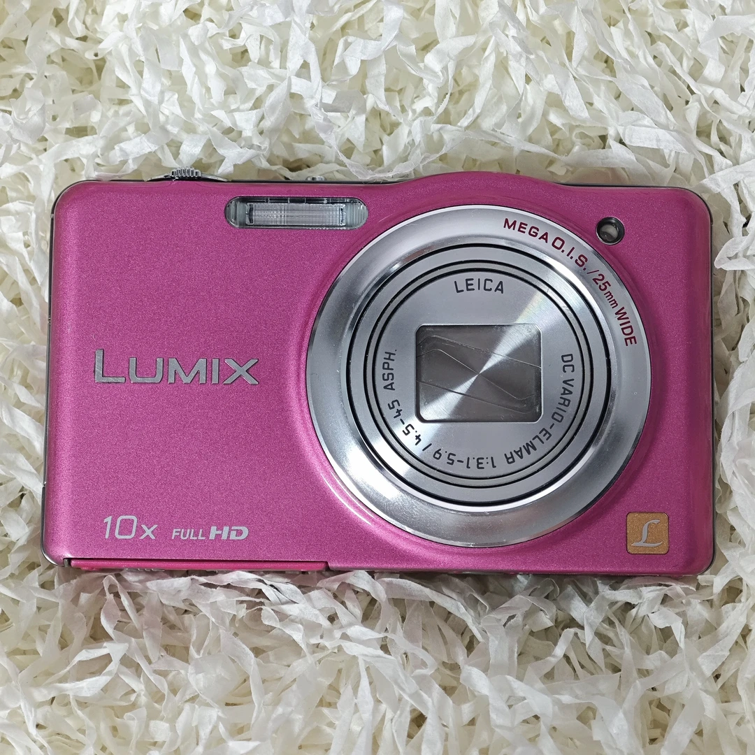 99新 Panasonic/松下 SZ7玫红色1410万像素10倍变焦