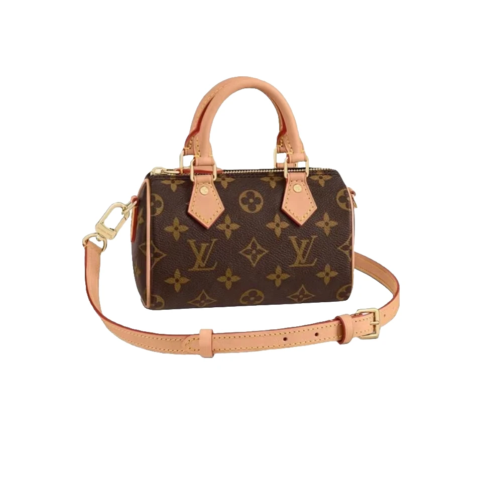未使用 LouisVuitton/路易威登 Speedy nano枕头包/原盒