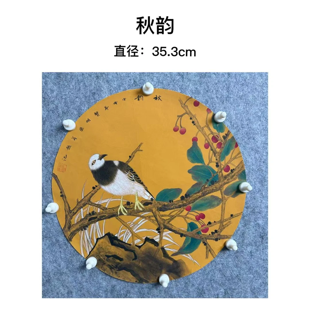 画家艺术家 张贤明作品《秋韵》