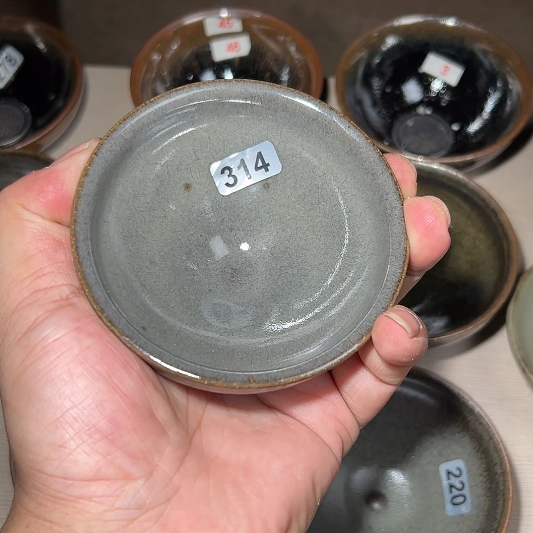 茶盏雨*龙窑柴烧自然还原314