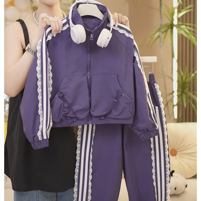 【现货在仓】2024设计师新款春秋季儿童运动洋气时尚帅气套装MLT06