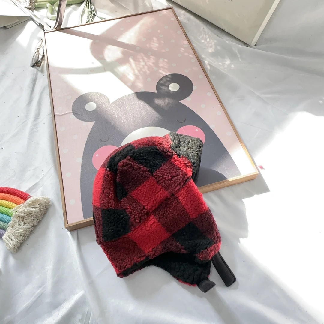 儿童冬季新款全护时尚时髦百搭护耳雷锋帽(6-12岁)MZ025