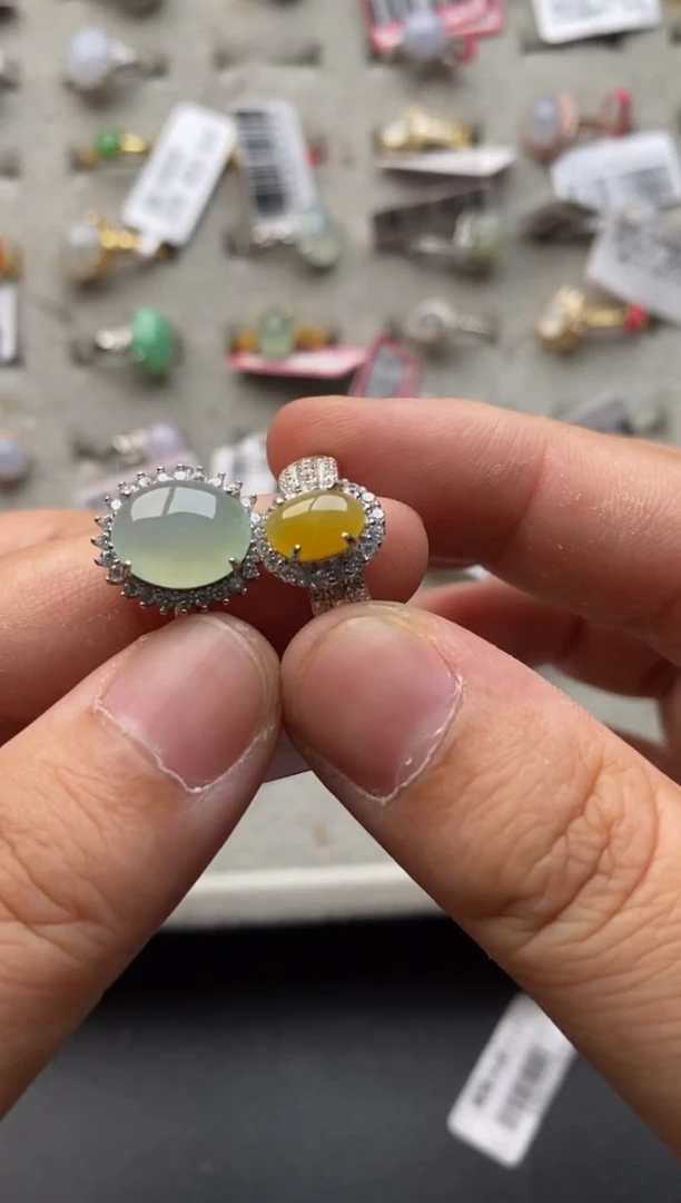 【闪购商品】翡翠颈饰银S925镶嵌99999  4