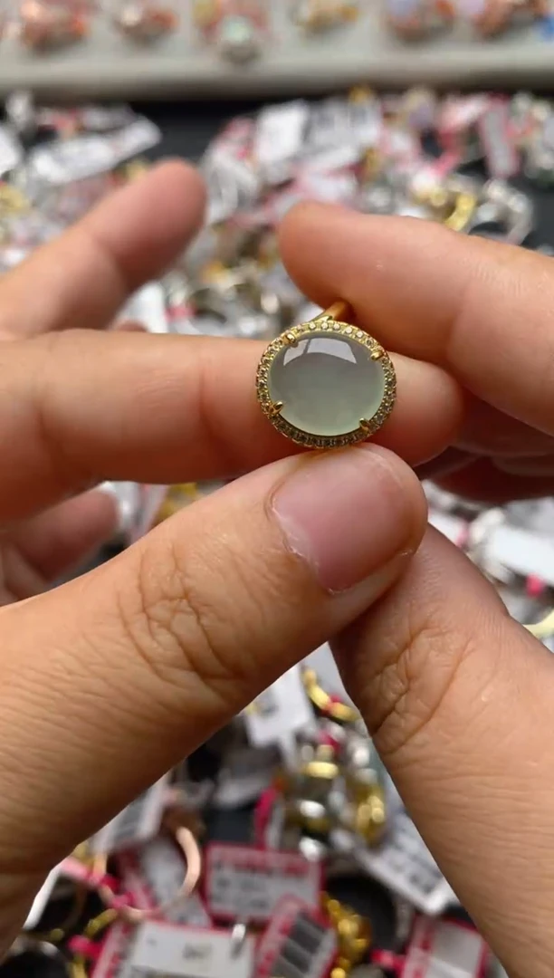 【闪购商品】翡翠颈饰银S925镶嵌33333   1