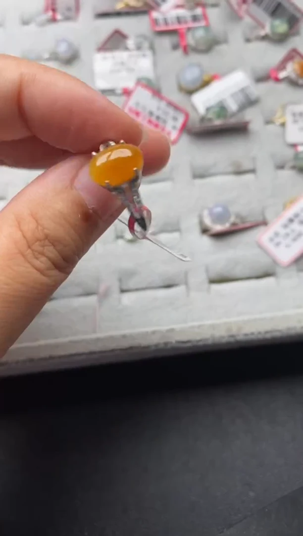 【闪购商品】翡翠颈饰银S925镶嵌7777  7