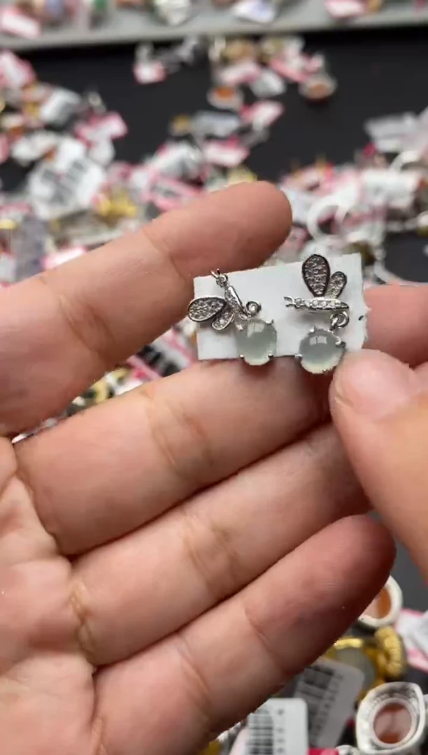【闪购商品】翡翠颈饰银S925镶嵌99999   1