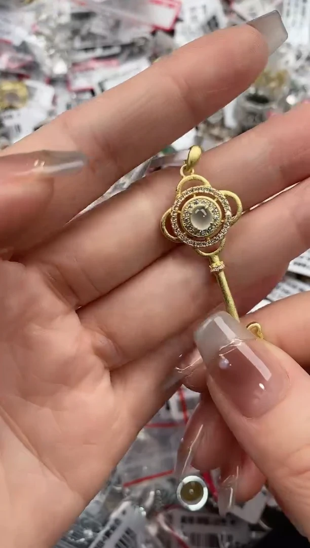 【闪购商品】翡翠戒指银S925镶嵌777777   9