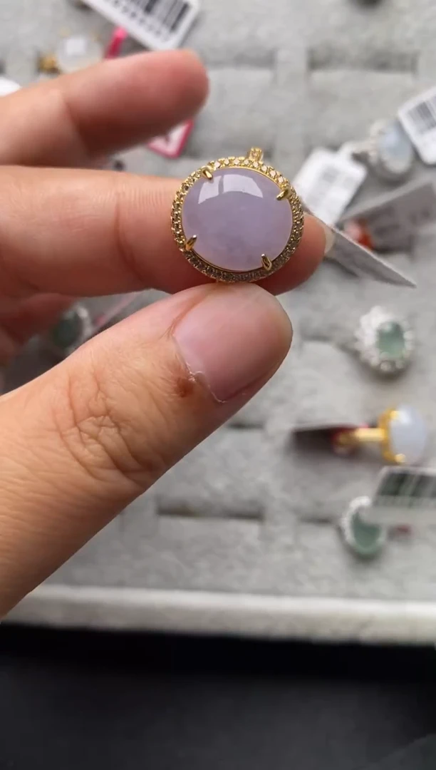 【闪购商品】翡翠颈饰银S925镶嵌8888  1