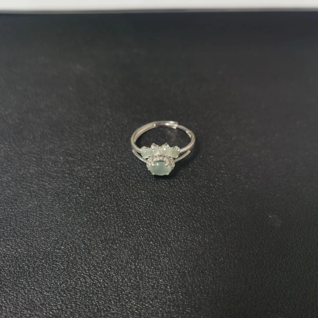 戒指时尚饰品首饰小猫皇冠指环镶嵌戒指时尚饰品首饰小猫皇冠指环