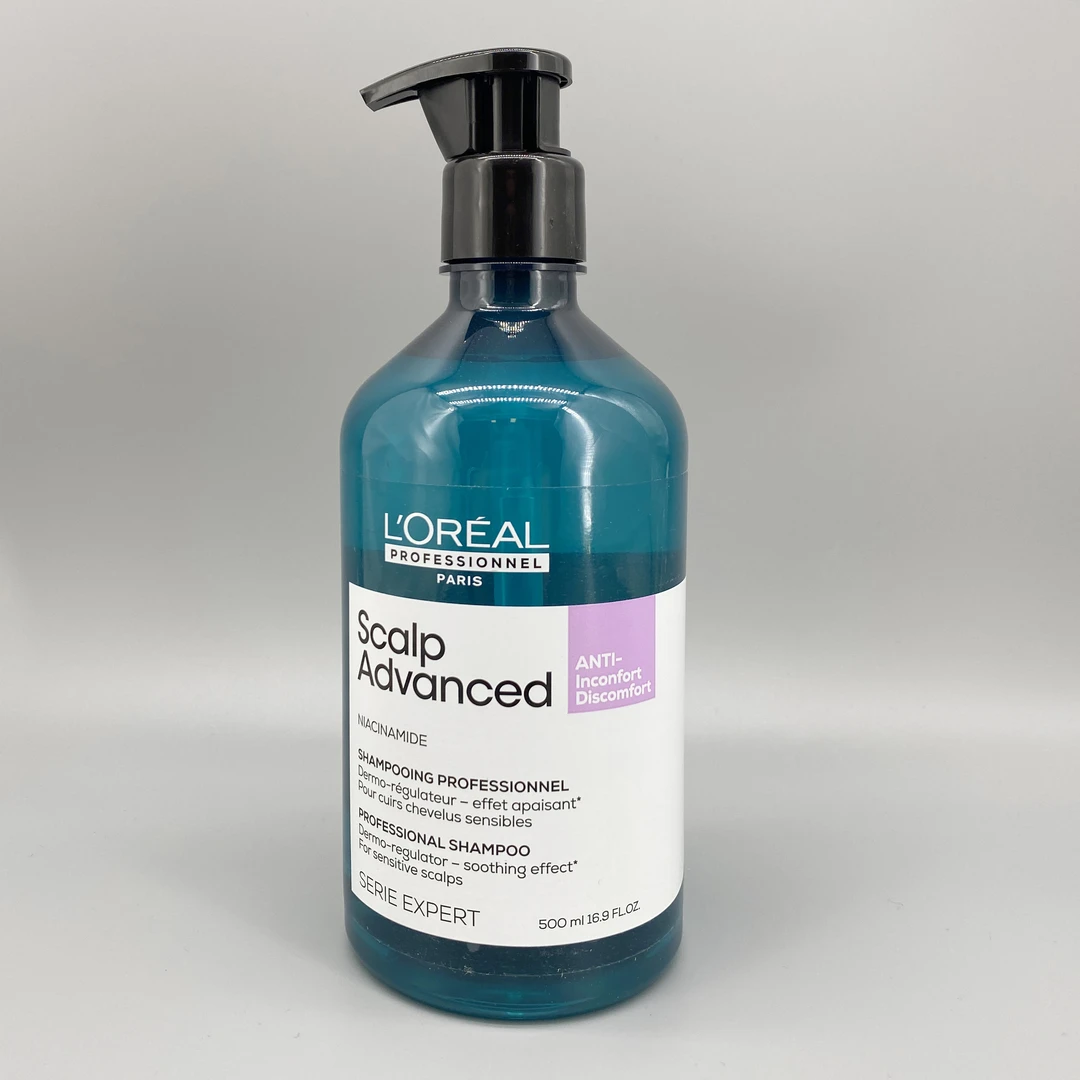 欧莱雅沙龙专属头皮专研舒缓洗发水500ml