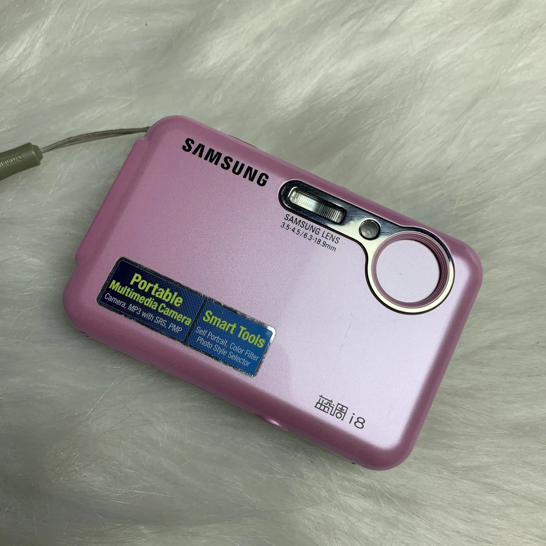 9新 Samsung/三星 蓝调i8奶粉色 下单后No退No换