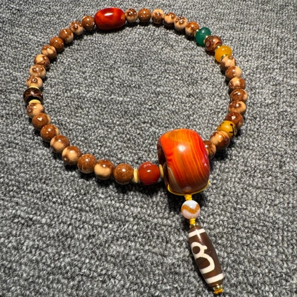 精品紫金鼠手持手串弹力绳可双圈12mm好物推荐