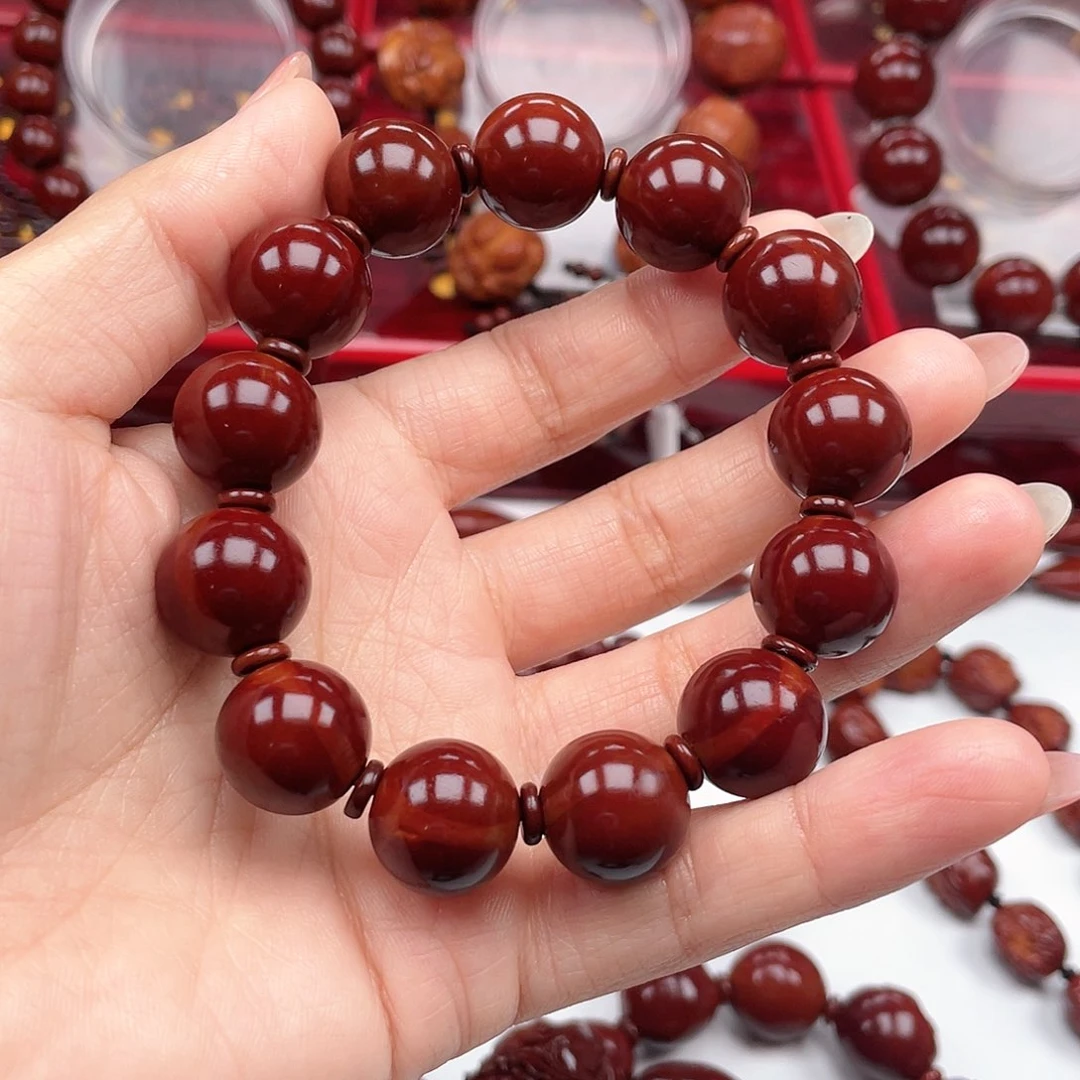 橄榄核手串?**刚光珠手串