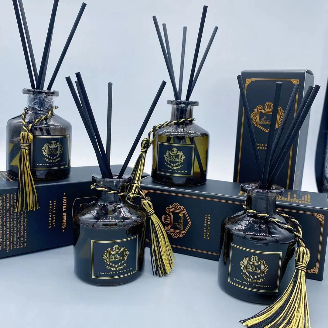 【拍一发四】高级香薰摆件装饰持久留香清雅淡香无火藤条香薰
