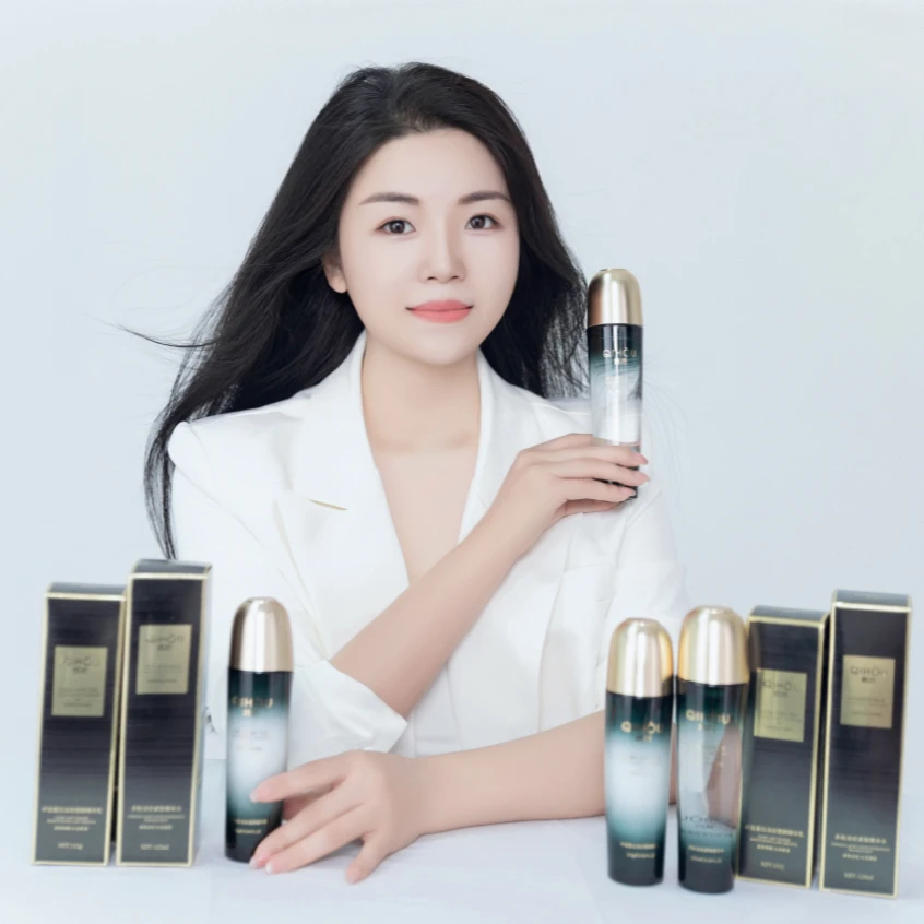 【专柜正品】栖后—多肽淡纹提拉紧致精华水纤连蛋白淡纹塑颜精华乳