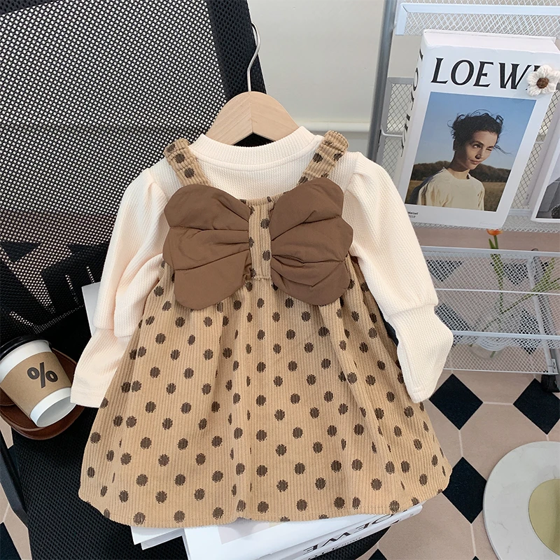 【米家原创】女童秋装连衣裙2025新款洋气儿童公主裙套装裙子春秋