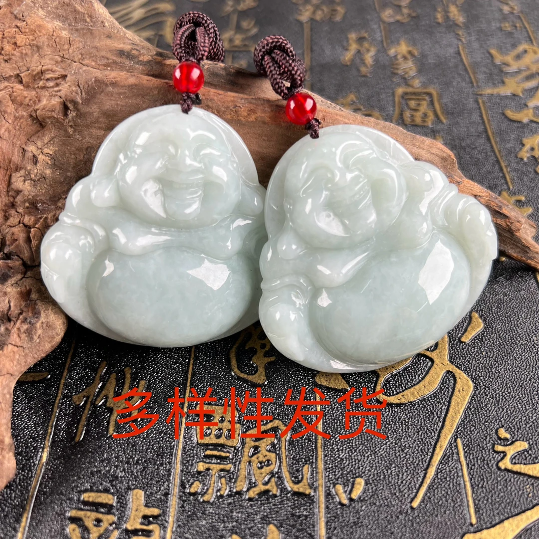 1128每人限购一单（多样性发1件）天然A货翡翠招财保平安大佛公