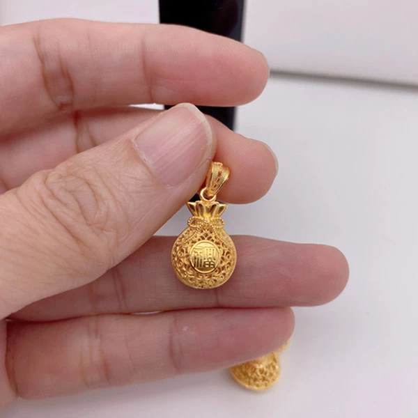 坠链均足银 足银990【加厚电镀福袋吊坠】2.4