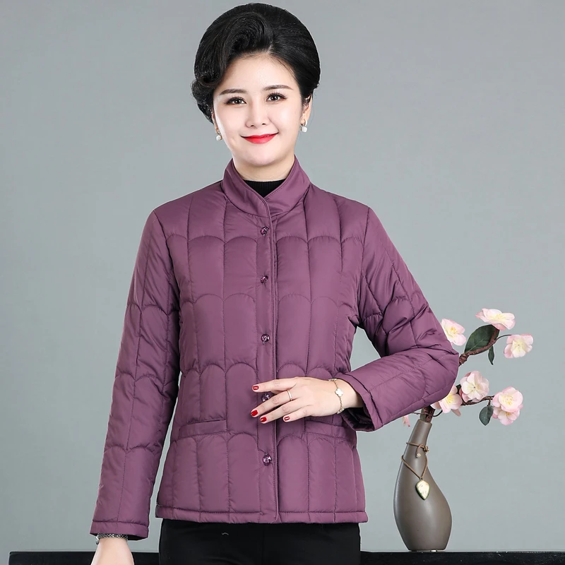 中老年冬季大码棉服妈妈装加厚保暖棉袄奶奶轻便居家内胆小棉袄