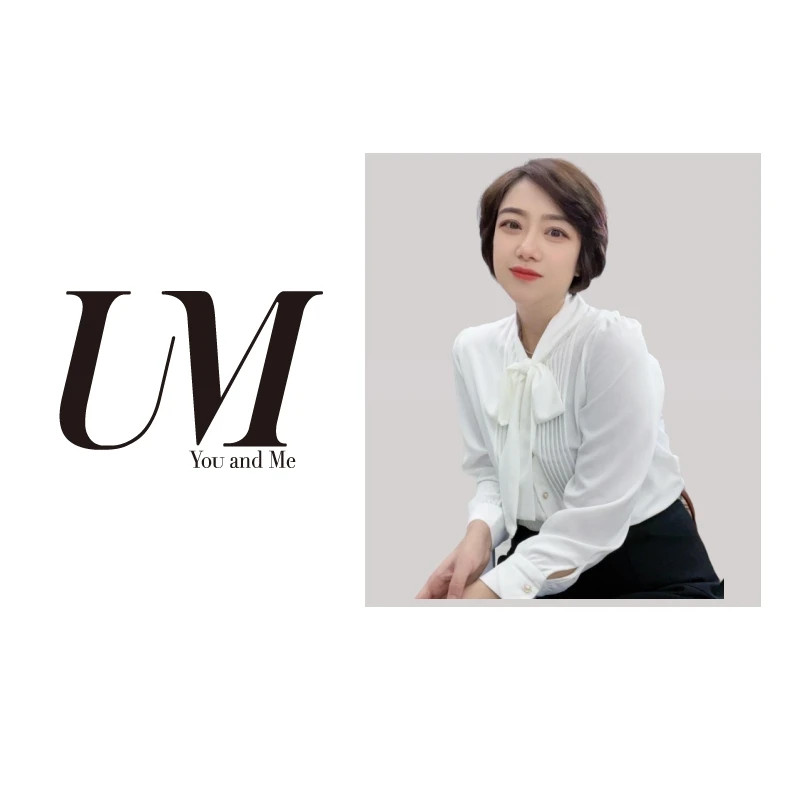 【U.M】四季女款荷叶边百搭长袖减龄气质系带飘带蝴蝶结衬衫
