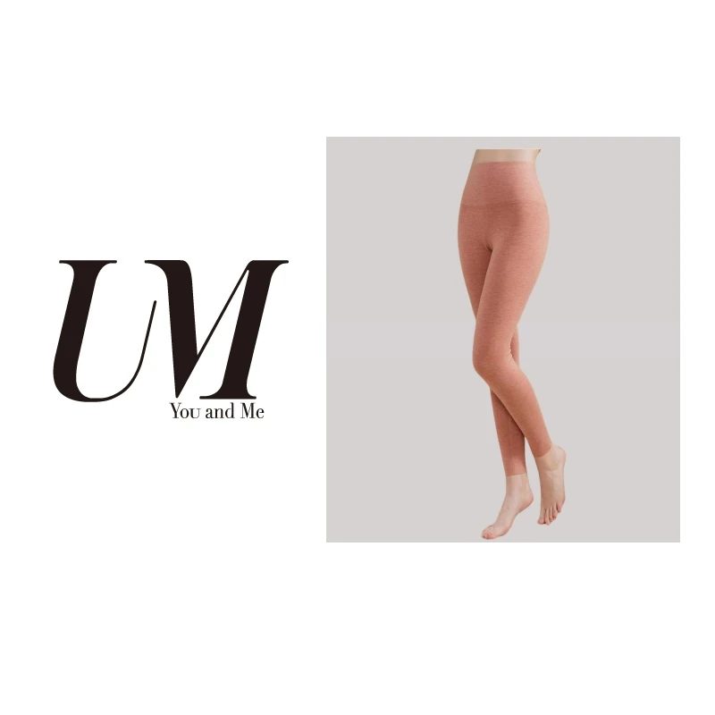 【U.M】女士纤腰美体高腰收腹裸感保暖裤秋冬无痕紧身