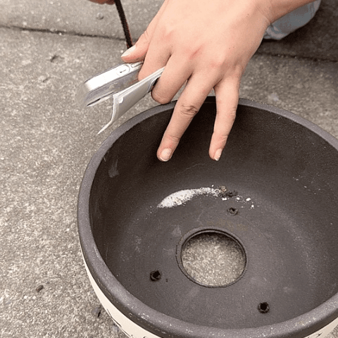 红陶20CM（含）-50CM（不含）白色绿箩小号