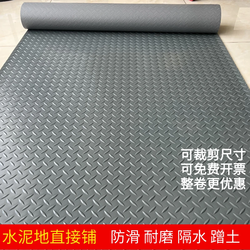 牛津普通防滑垫地垫pvc门垫厨房卫生间防水垫户外地毯地胶门口垫