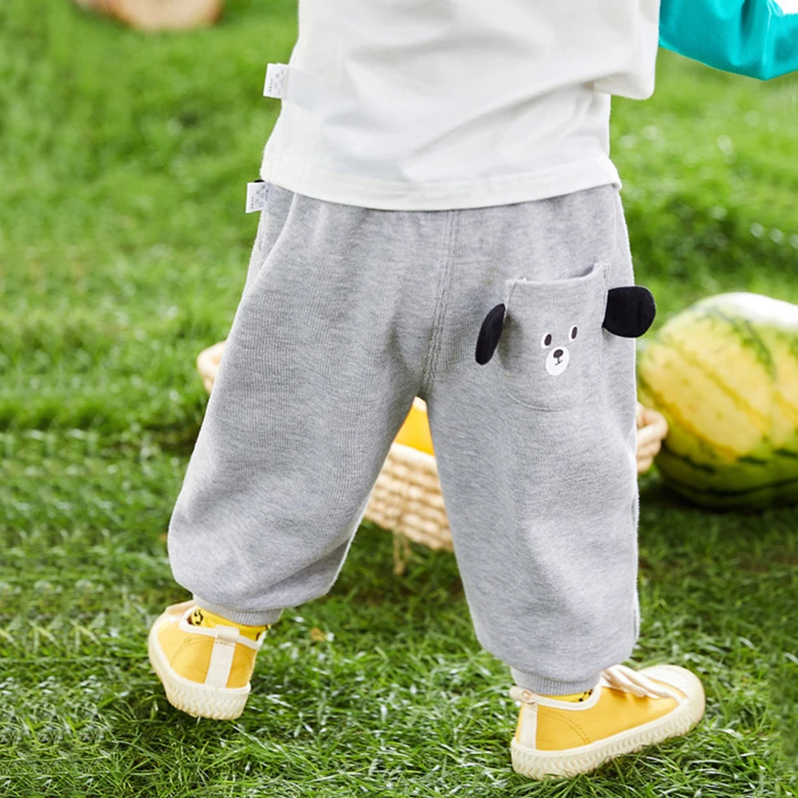 宝宝裤子春秋婴儿休闲裤秋装儿童长裤秋款男童运动屁屁大pp裤童装