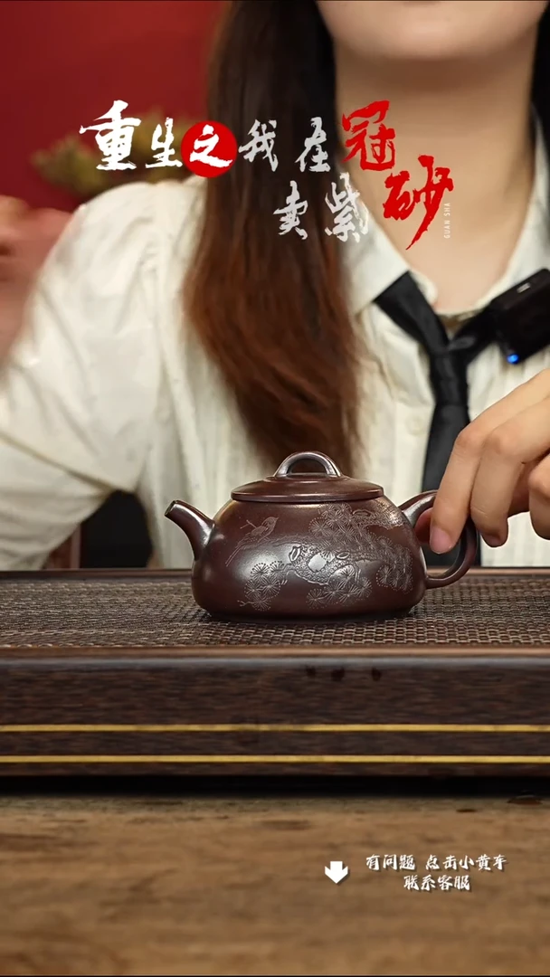 【闪购商品】紫砂茶壶冠砂茶器SS54