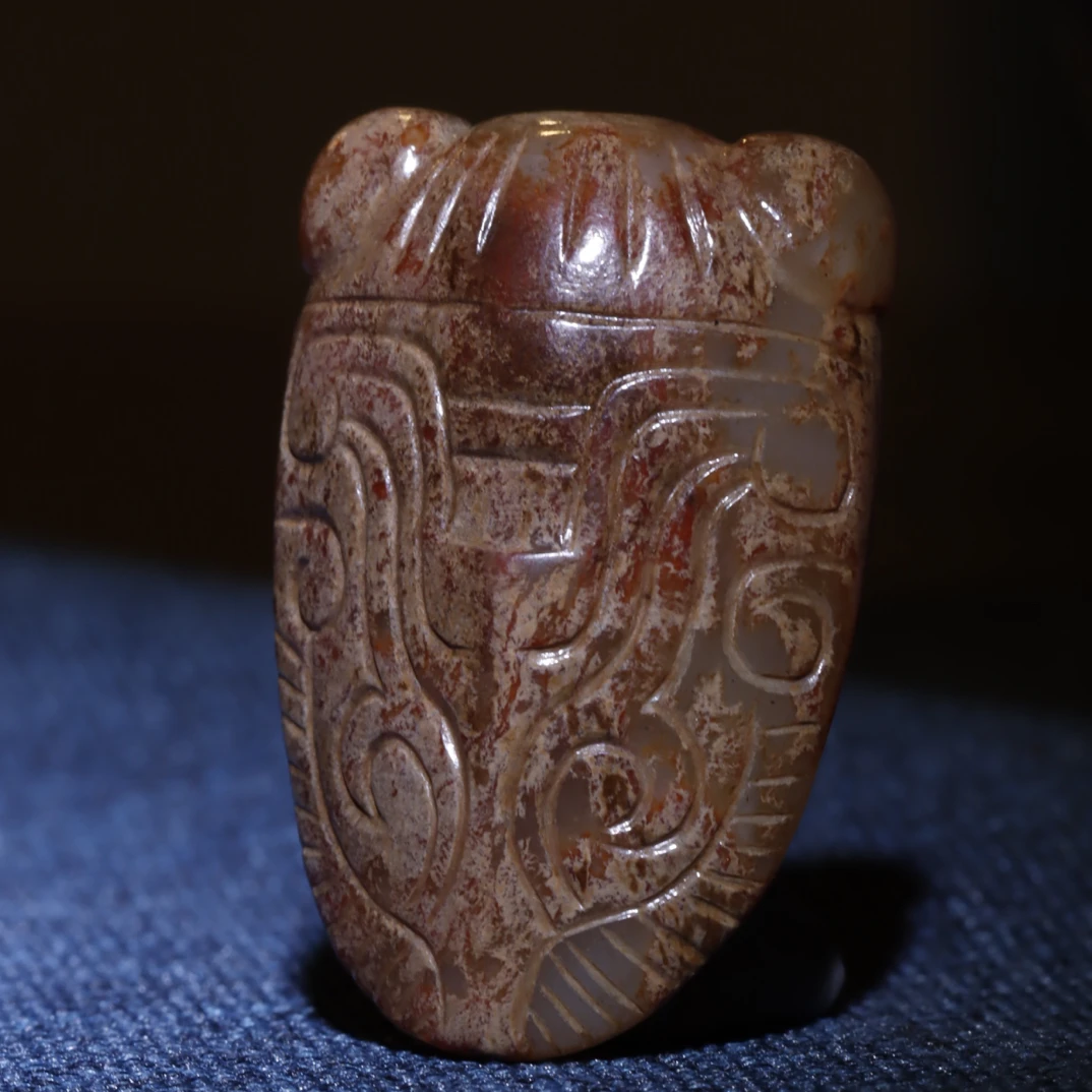 佩蝉 和田玉挂坠（3.44*2.26*1.24）