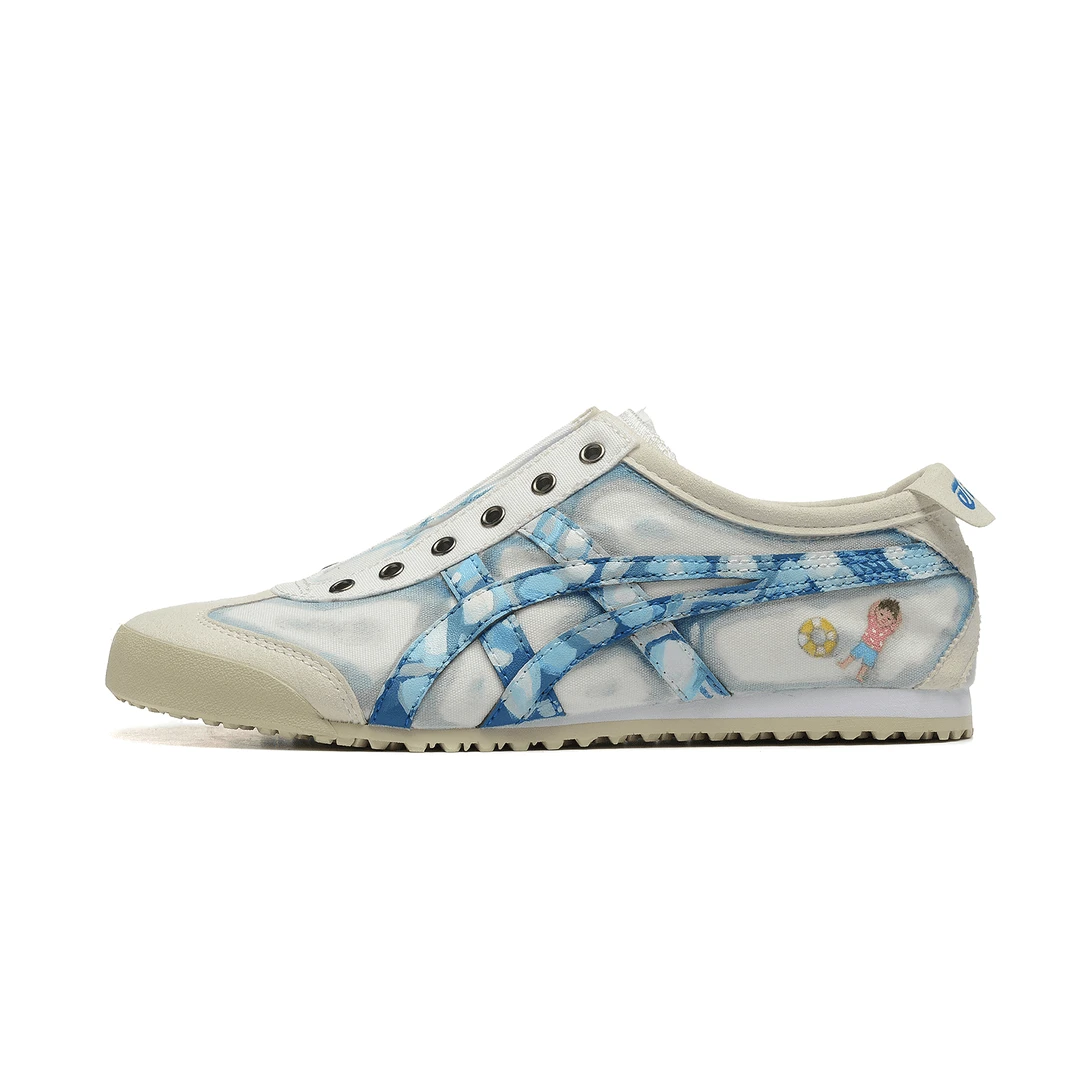 Onitsuka Tiger/鬼塚虎MEXICO 66懒人鞋一脚蹬低帮海洋男女同款